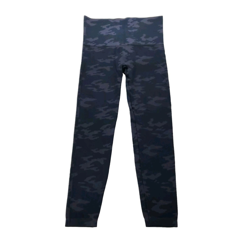 Spanx Look at Me Now seamless camo cropped leggings size L Yoga